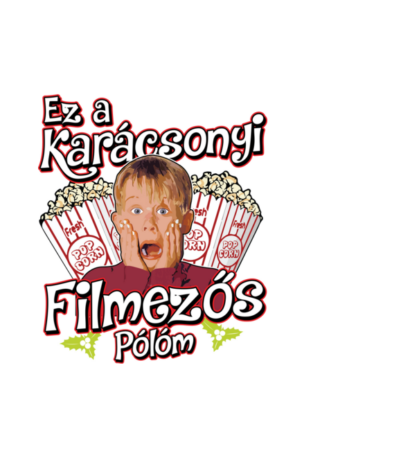  minta fekete pólón