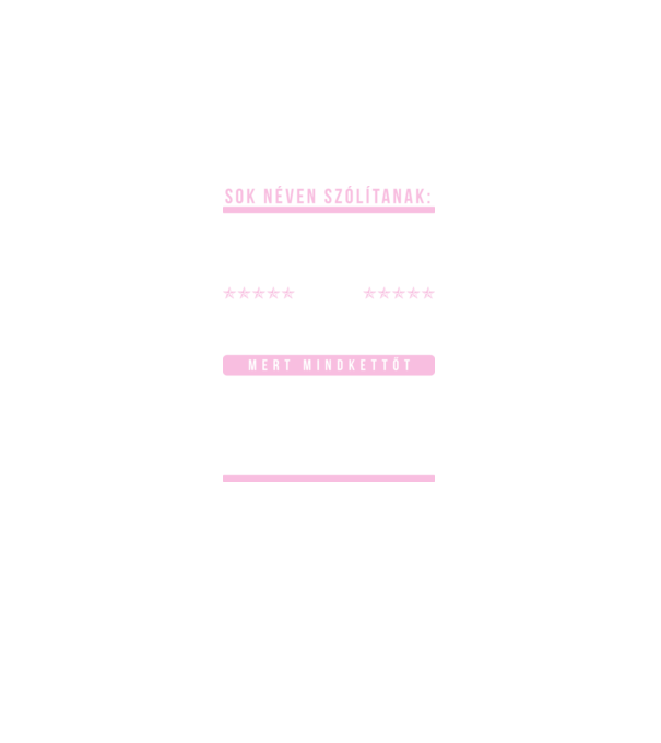  minta fekete pólón