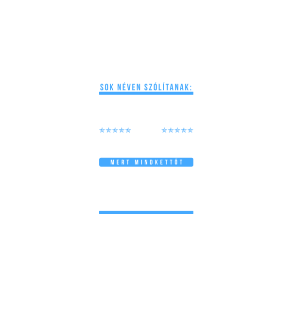  minta fekete pólón