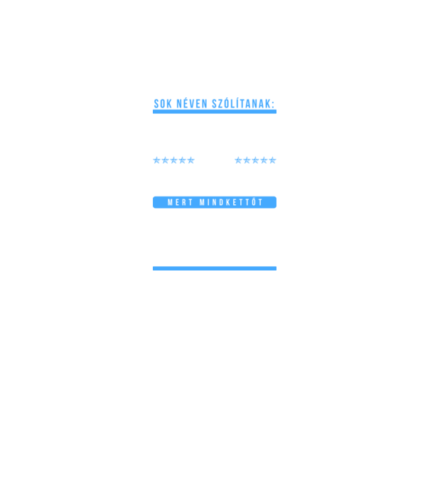  minta fekete pólón
