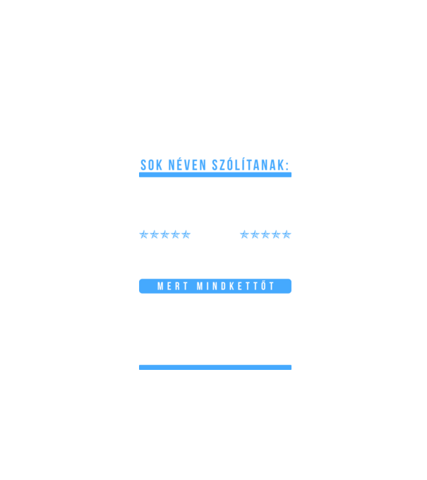  minta fekete pólón