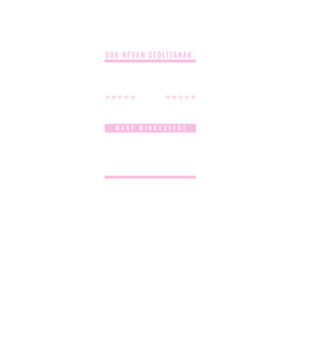  minta fekete pólón