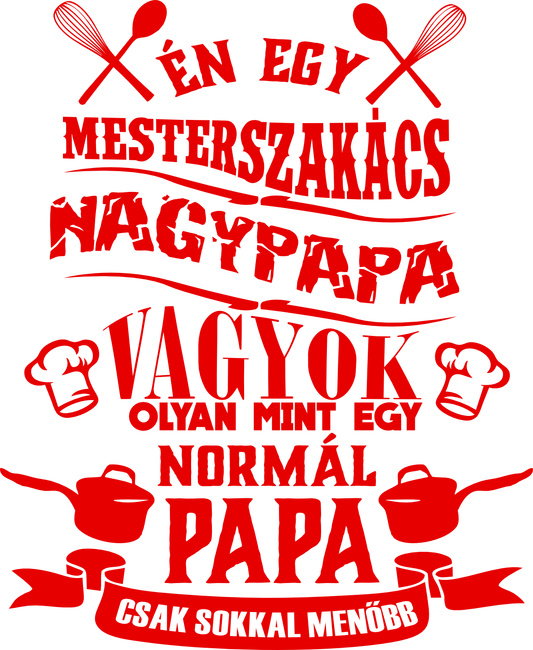 Mesterszakács nagypapa