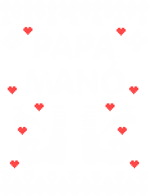 Papa Manó ugly sweater