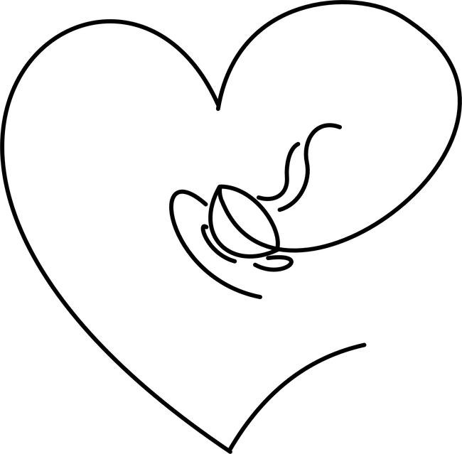 Kávés szív
