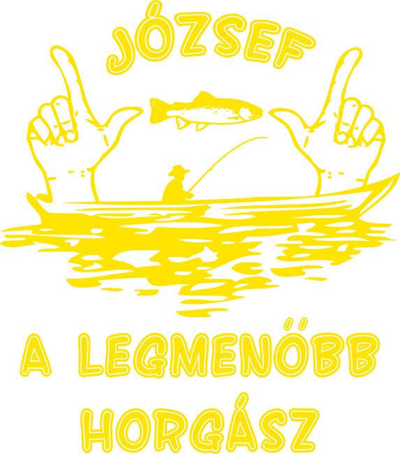 Horgász József színezhető