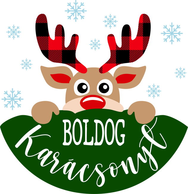 Boldog Karácsonyt rénszarvas