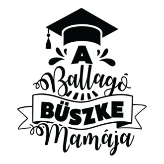 Ballagó Család fekete MAMA