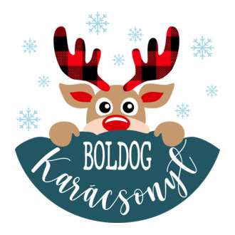Boldog Karácsonyt rénszarvas