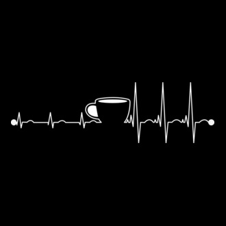 Coffee heartbeat