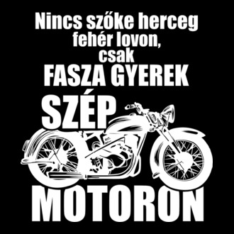 Fasza gyerek motoron