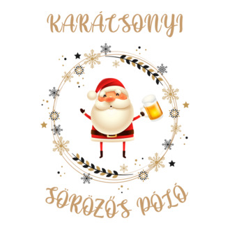 Karácsonyi sörözős póló (3)