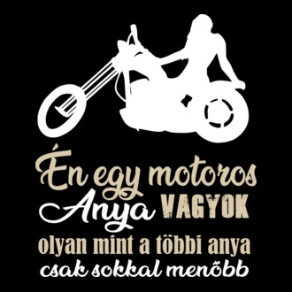Motoros anya színezhető