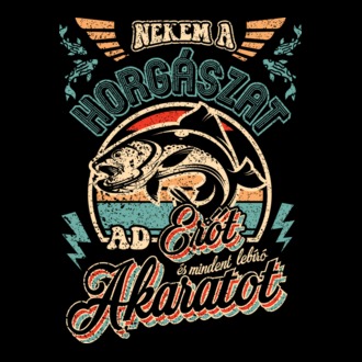 Nekem a pecázás ad erőt és mindent lebíró akaratot retro