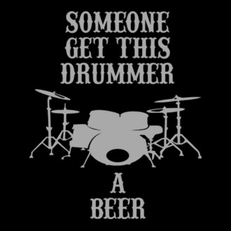 Someone get this drummer a beer