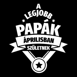 Szimpla csillagos szülinapos papa ÁPRILIS