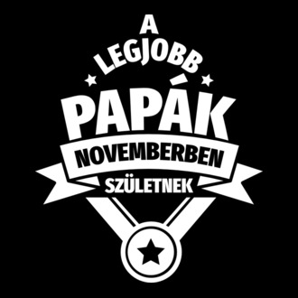 Szimpla csillagos szülinapos papa NOVEMBER