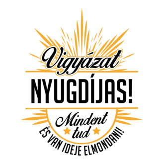 Vigyázat nyugdíjas