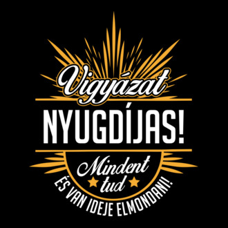 Vigyázat nyugdíjas
