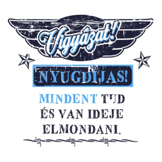 Vigyázat nyugdíjas