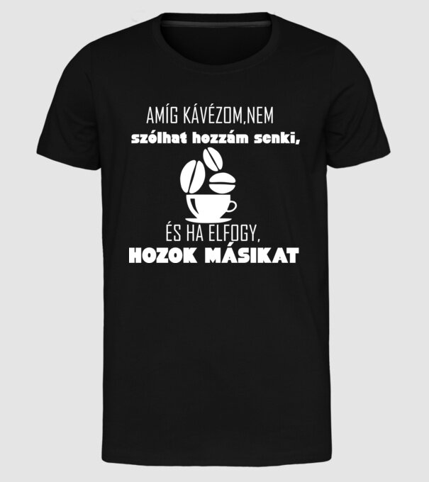  minta fekete pólón