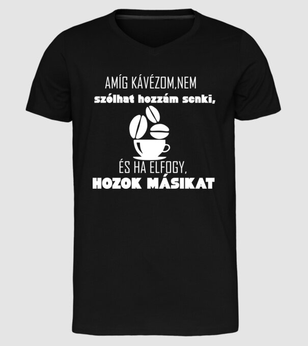  minta fekete pólón