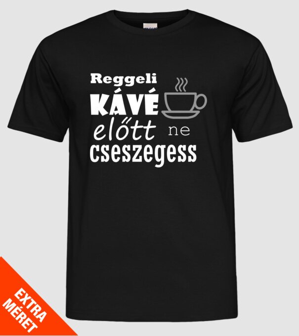  minta fekete pólón