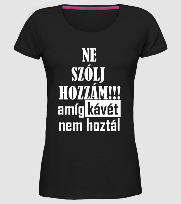  minta fekete pólón