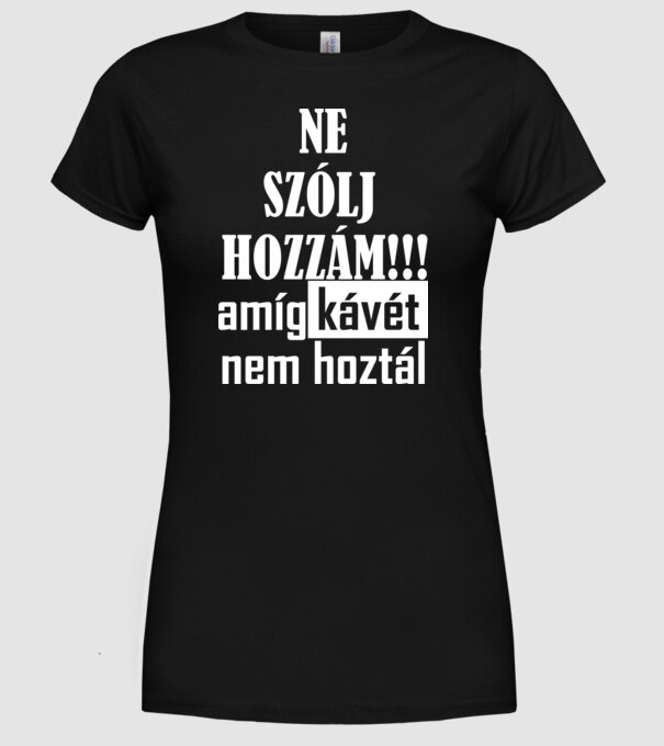  minta fekete pólón