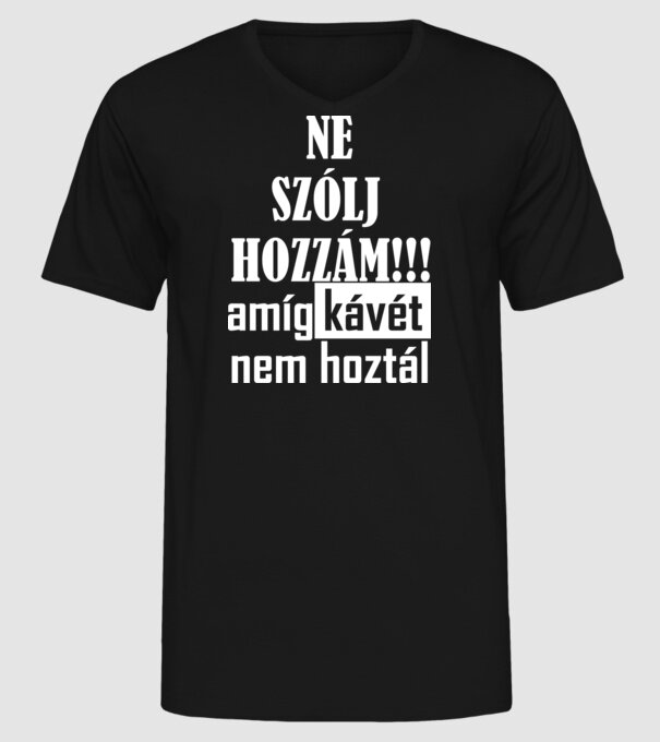  minta fekete pólón