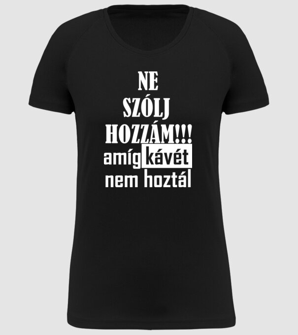  minta fekete pólón