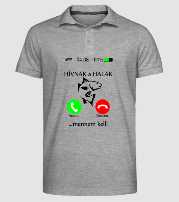  minta szürke pólón