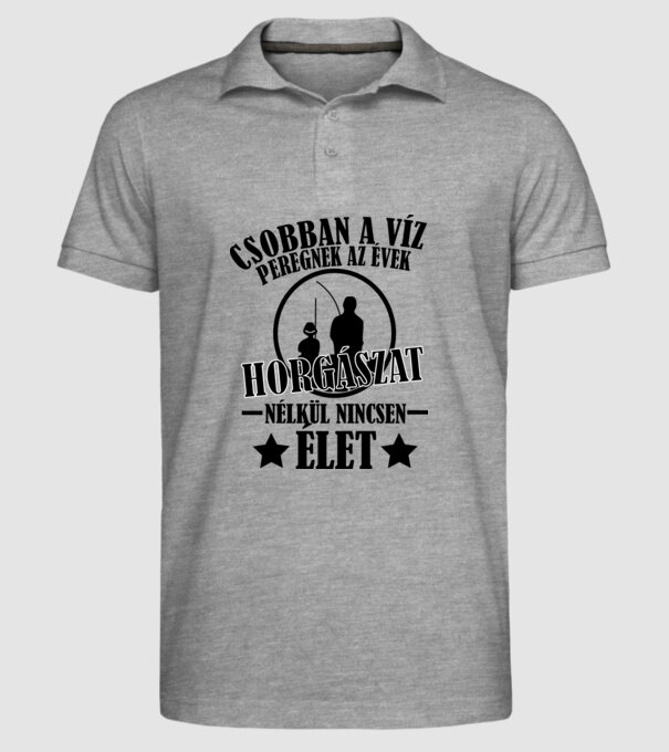  minta szürke pólón