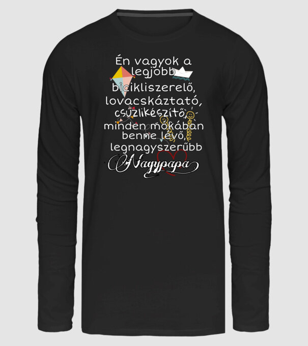  minta fekete pólón
