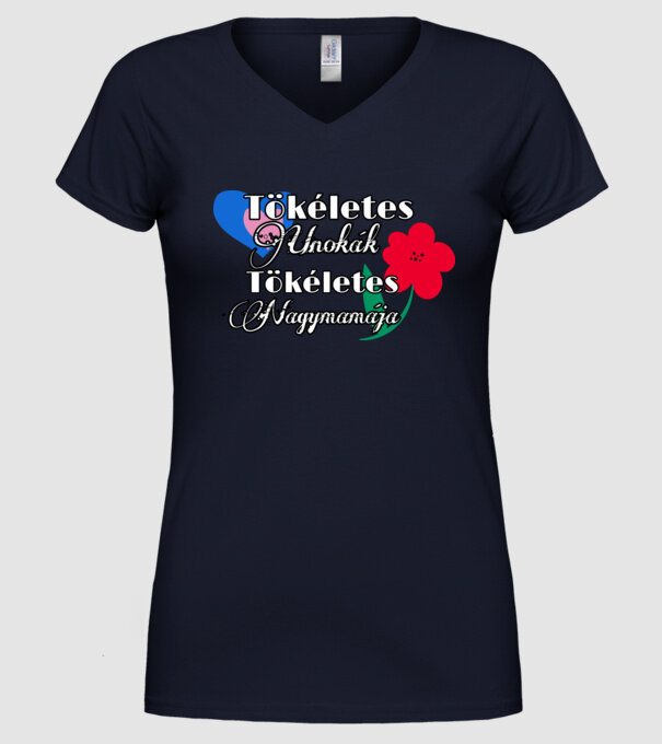  minta sötétkék pólón