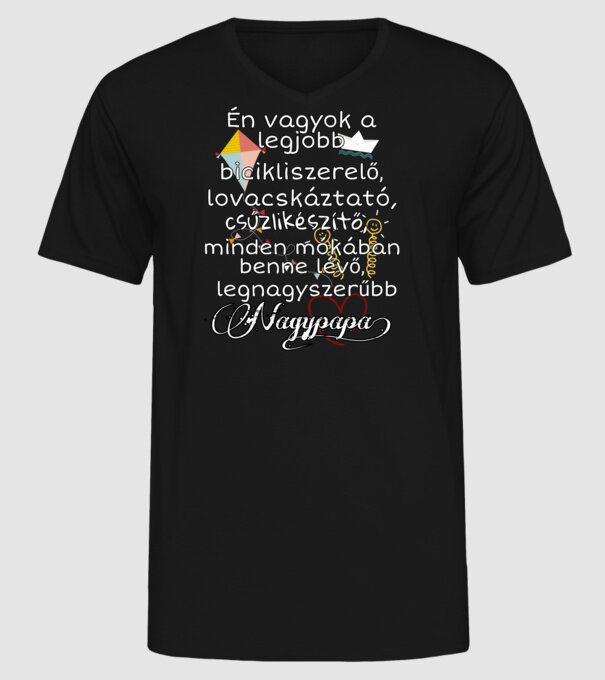  minta fekete pólón