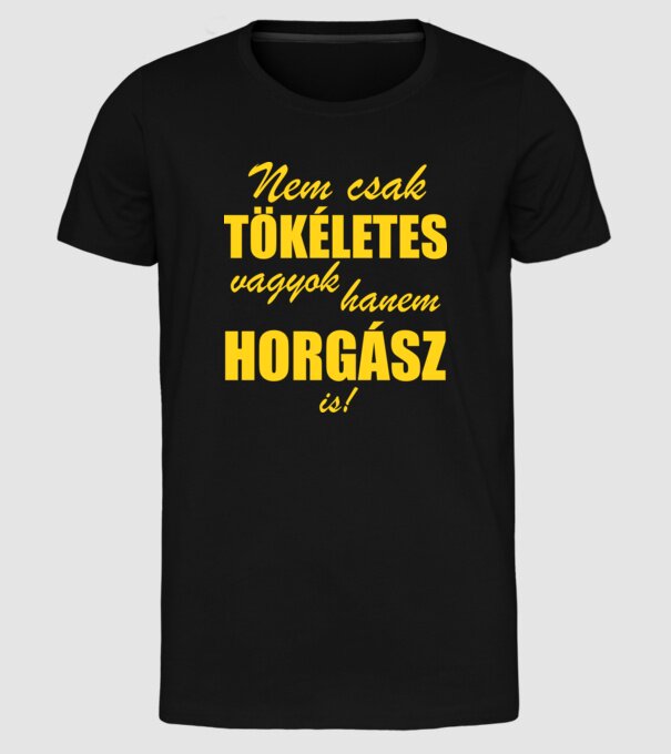  minta fekete pólón