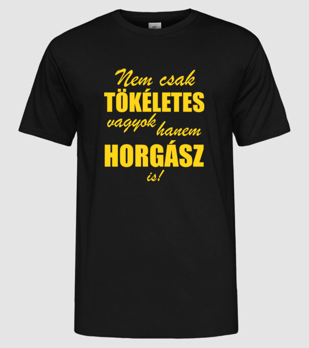  minta fekete pólón