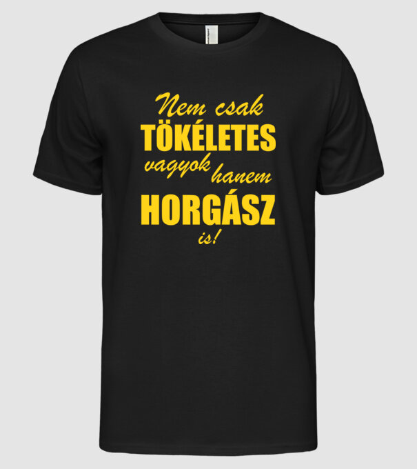  minta fekete pólón