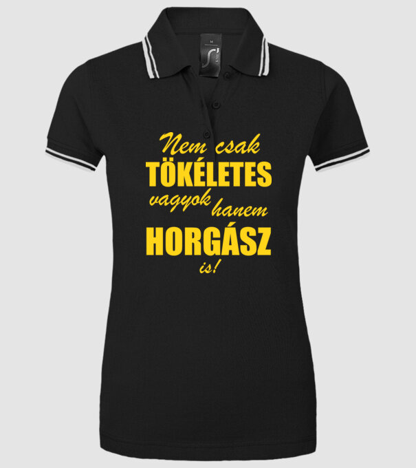 minta fekete pólón