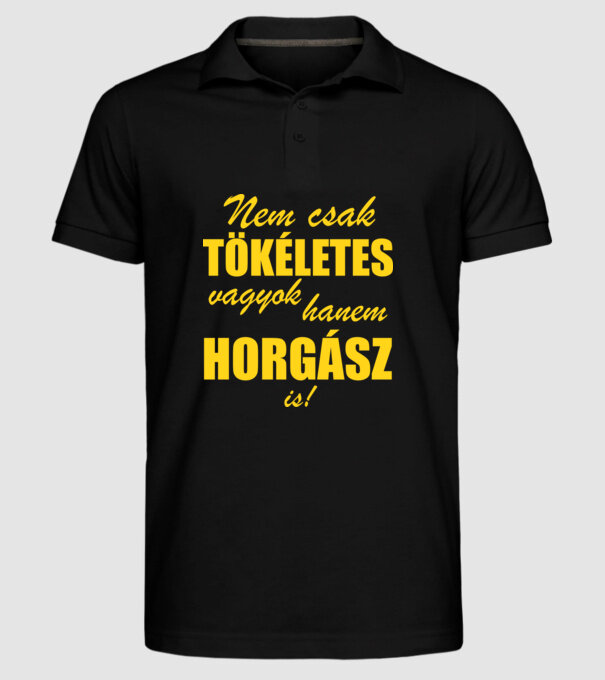  minta fekete pólón