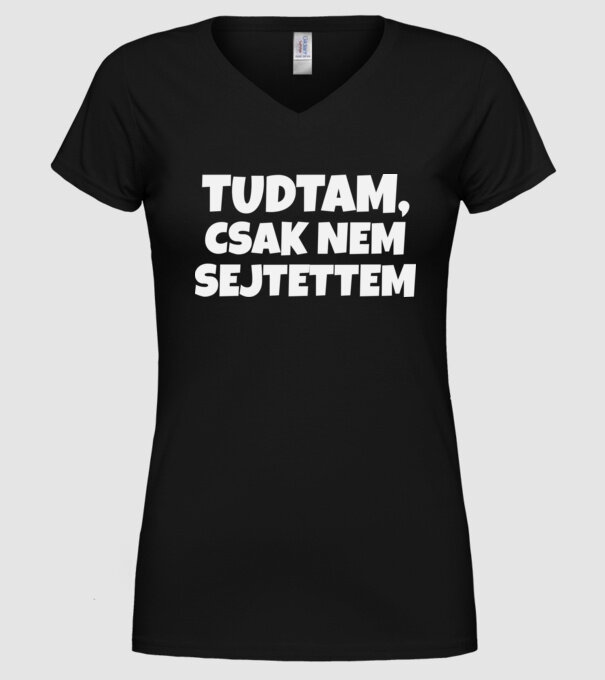  minta fekete pólón