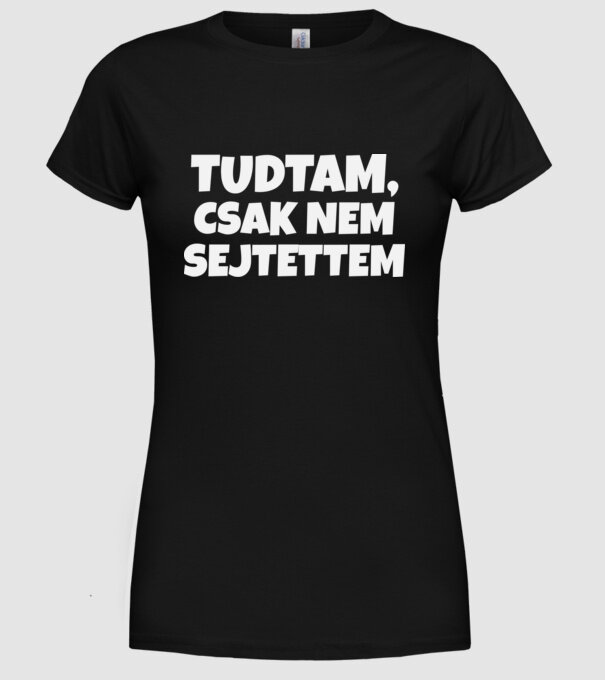  minta fekete pólón