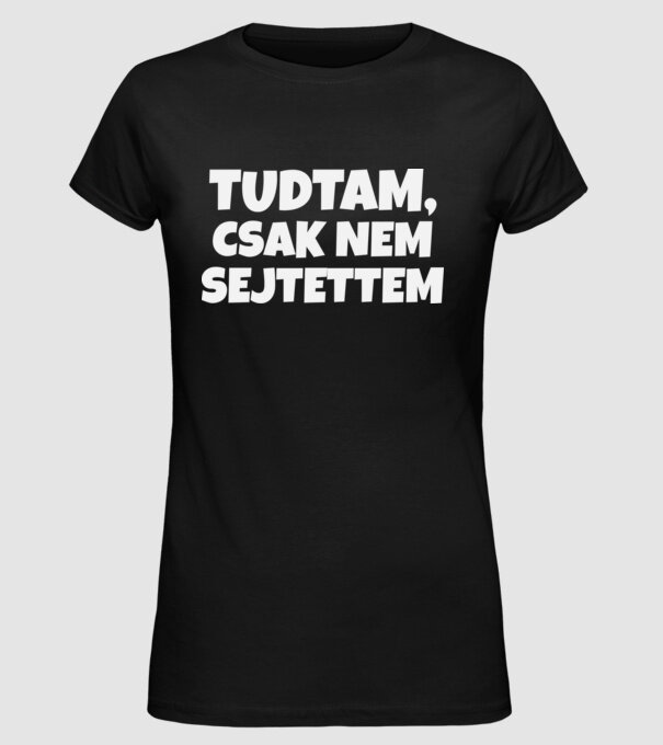  minta fekete pólón