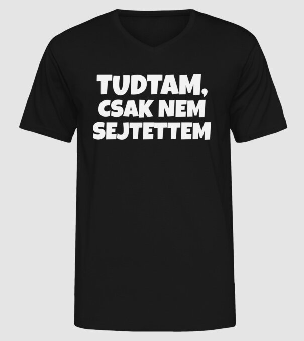  minta fekete pólón