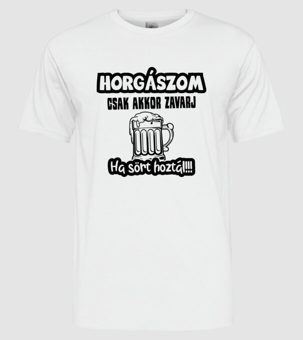  minta fehér pólón