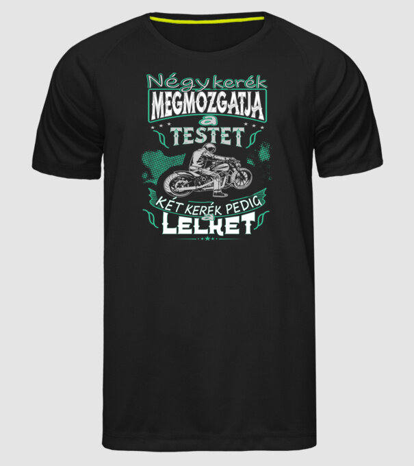  minta fekete pólón