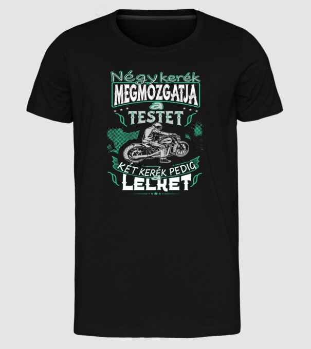 minta fekete pólón