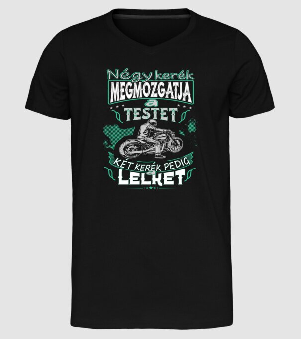  minta fekete pólón
