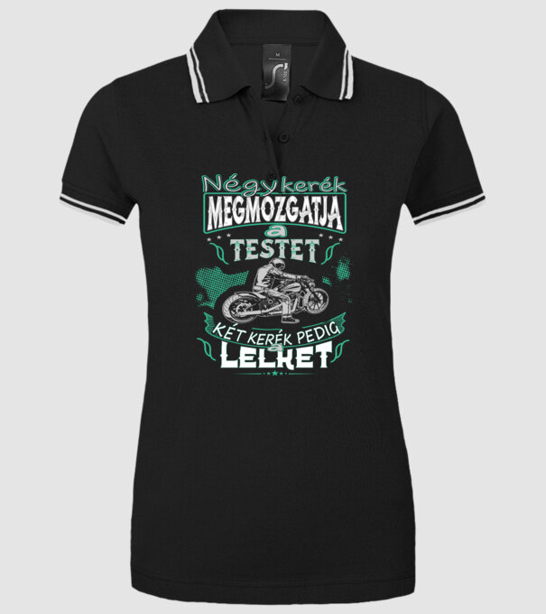  minta fekete pólón